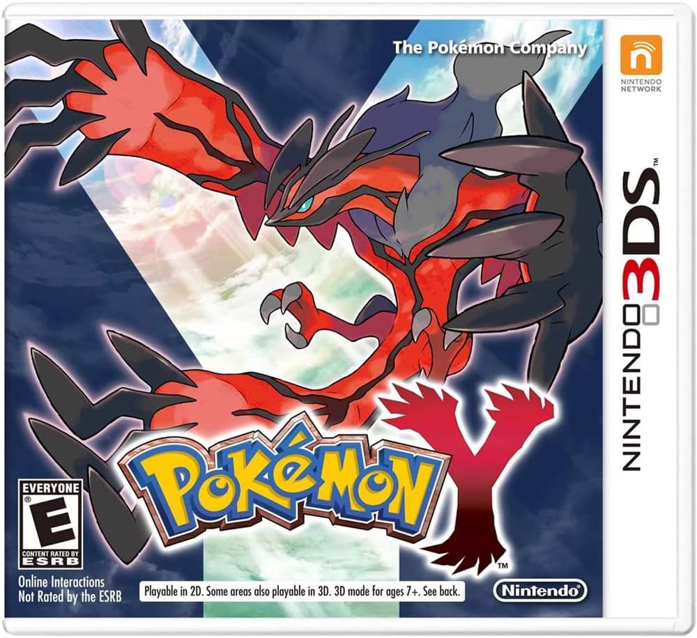 pokemon y 3ds game cover